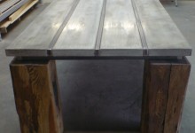 Beton,hout en staal xxl. Samenwerkingsverband met Timbermate Interieurs .